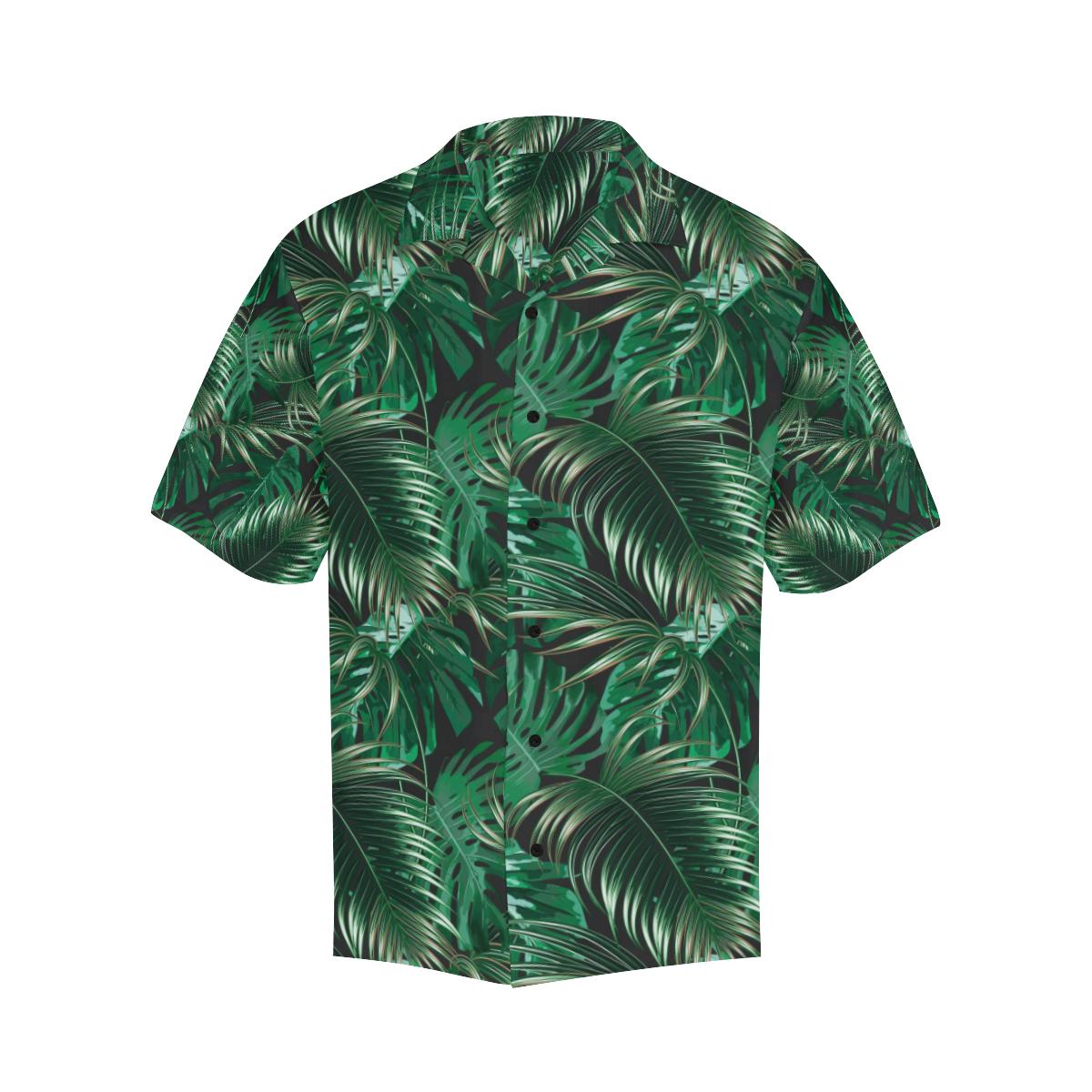 Tropical Flower Pattern Print Design TF012 Men Hawaiian Shirt-JorJune