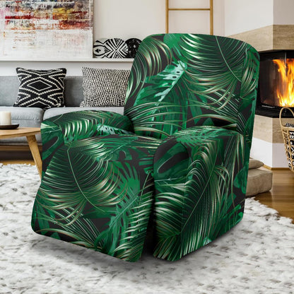 Tropical Flower Pattern Print Design TF012 Recliner Slipcover-JORJUNE.COM
