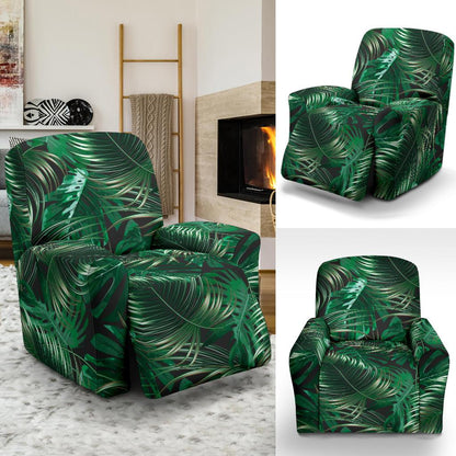 Tropical Flower Pattern Print Design TF012 Recliner Slipcover-JORJUNE.COM