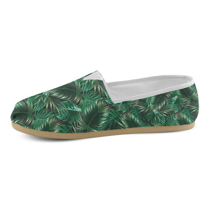 Tropical Flower Pattern Print Design TF012 Women Casual Shoes-JorJune.com