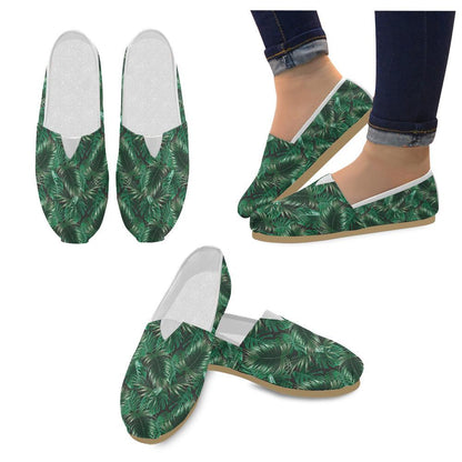 Tropical Flower Pattern Print Design TF012 Women Casual Shoes-JorJune.com
