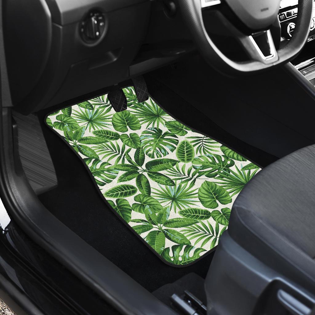 Tropical Flower Pattern Print Design TF013 Car Floor Mats-JORJUNE.COM