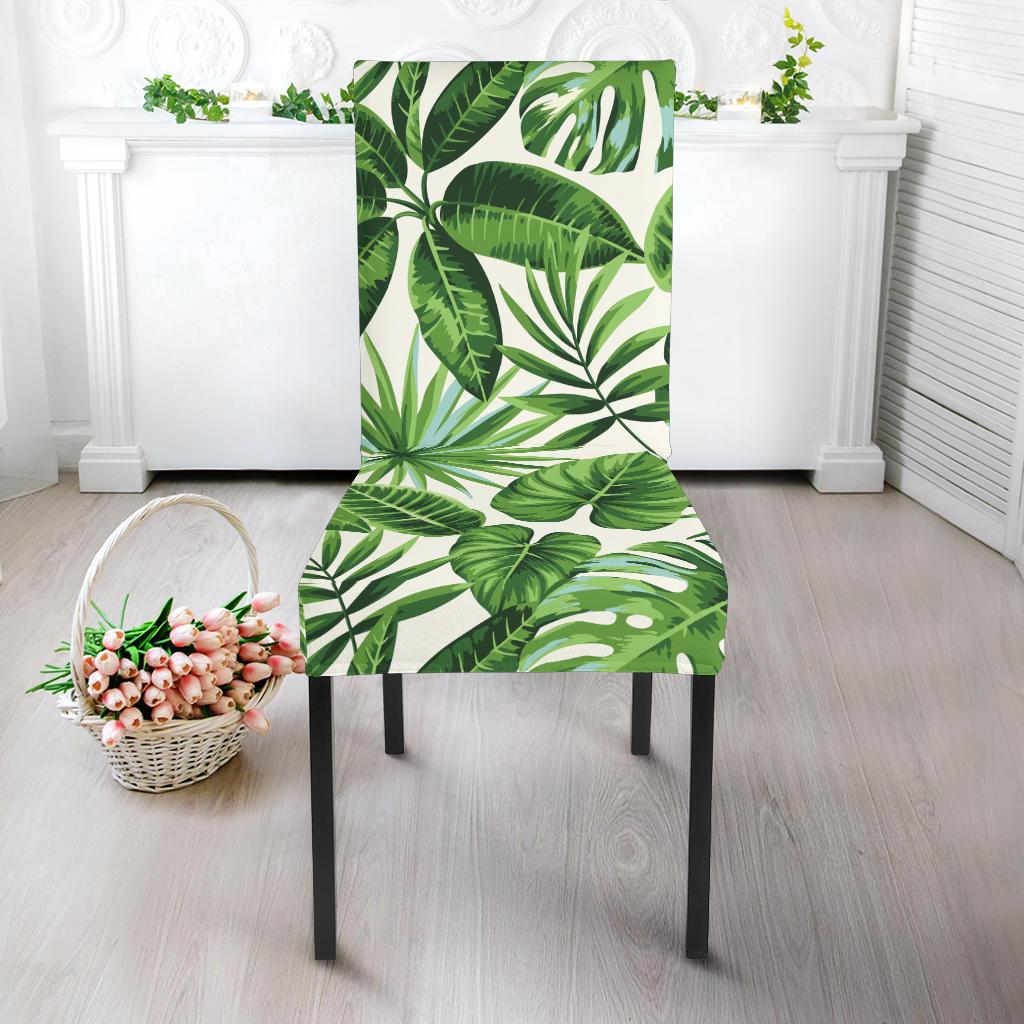 Tropical Flower Pattern Print Design TF013 Dining Chair Slipcover-JORJUNE.COM