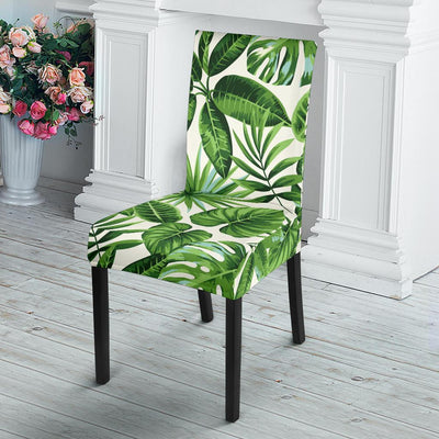 Tropical Flower Pattern Print Design TF013 Dining Chair Slipcover-JORJUNE.COM