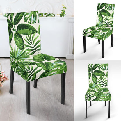 Tropical Flower Pattern Print Design TF013 Dining Chair Slipcover-JORJUNE.COM