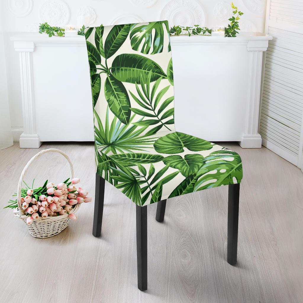 Tropical Flower Pattern Print Design TF013 Dining Chair Slipcover-JORJUNE.COM
