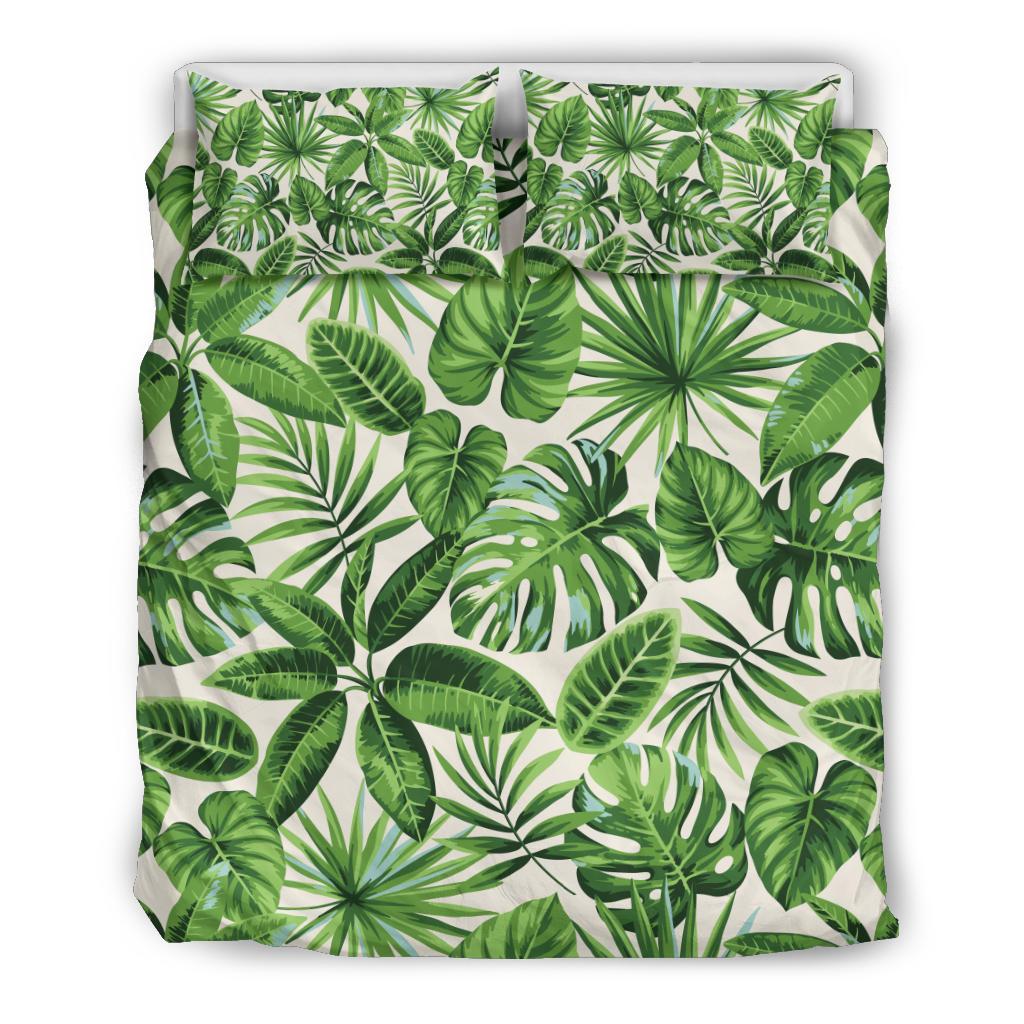 Tropical Flower Pattern Print Design TF013 Duvet Cover Bedding Set-JORJUNE.COM