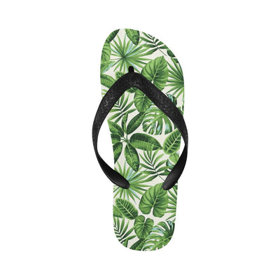 Tropical Flower Pattern Print Design TF013 Flip Flops-JorJune