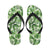 Tropical Flower Pattern Print Design TF013 Flip Flops-JorJune