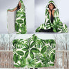 Tropical Flower Pattern Print Design TF013 Hooded Blanket-JORJUNE.COM