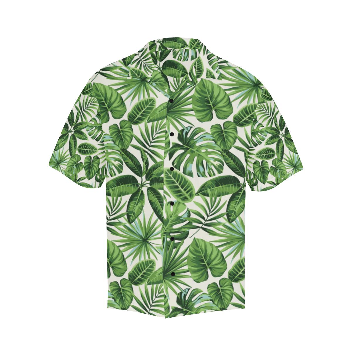 Tropical Flower Pattern Print Design TF013 Men Hawaiian Shirt-JorJune