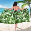 Tropical Flower Pattern Print Design TF013 Sarong Pareo Wrap-JORJUNE.COM