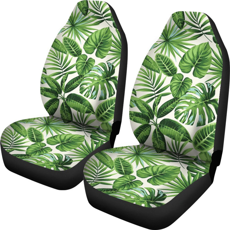 Tropical Flower Pattern Print Design TF013 Universal Fit Car Seat Covers-JorJune