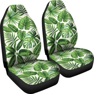 Tropical Flower Pattern Print Design TF013 Universal Fit Car Seat Covers-JorJune