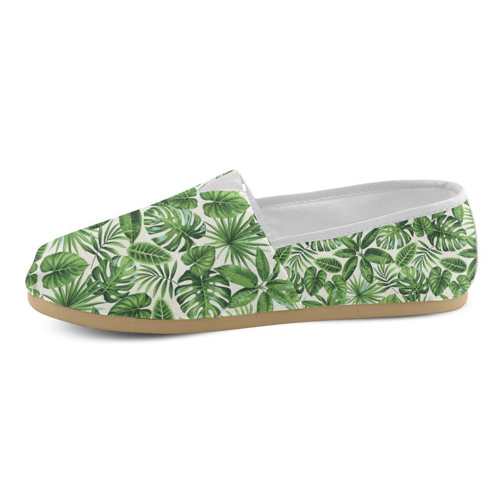 Tropical Flower Pattern Print Design TF013 Women Casual Shoes-JorJune.com