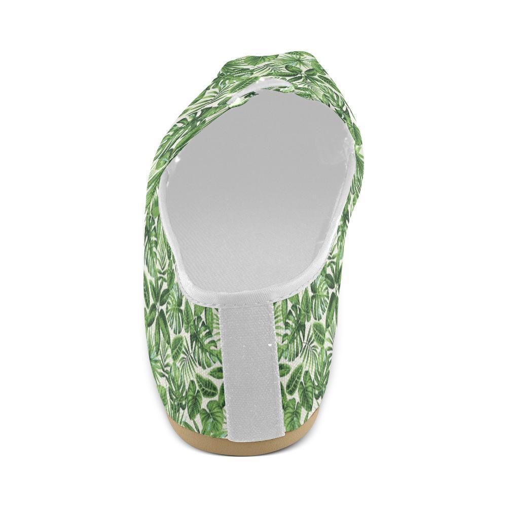 Tropical Flower Pattern Print Design TF013 Women Casual Shoes-JorJune.com