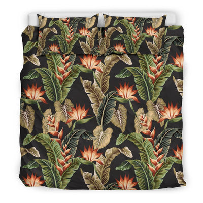 Tropical Flower Pattern Print Design TF014 Duvet Cover Bedding Set-JORJUNE.COM