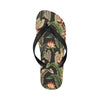 Tropical Flower Pattern Print Design TF014 Flip Flops-JorJune