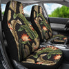 Tropical Flower Pattern Print Design TF014 Universal Fit Car Seat Covers-JorJune