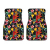 Tropical Flower Pattern Print Design TF015 Car Floor Mats-JORJUNE.COM