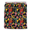 Tropical Flower Pattern Print Design TF015 Duvet Cover Bedding Set-JORJUNE.COM