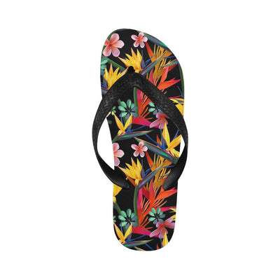 Tropical Flower Pattern Print Design TF015 Flip Flops-JorJune