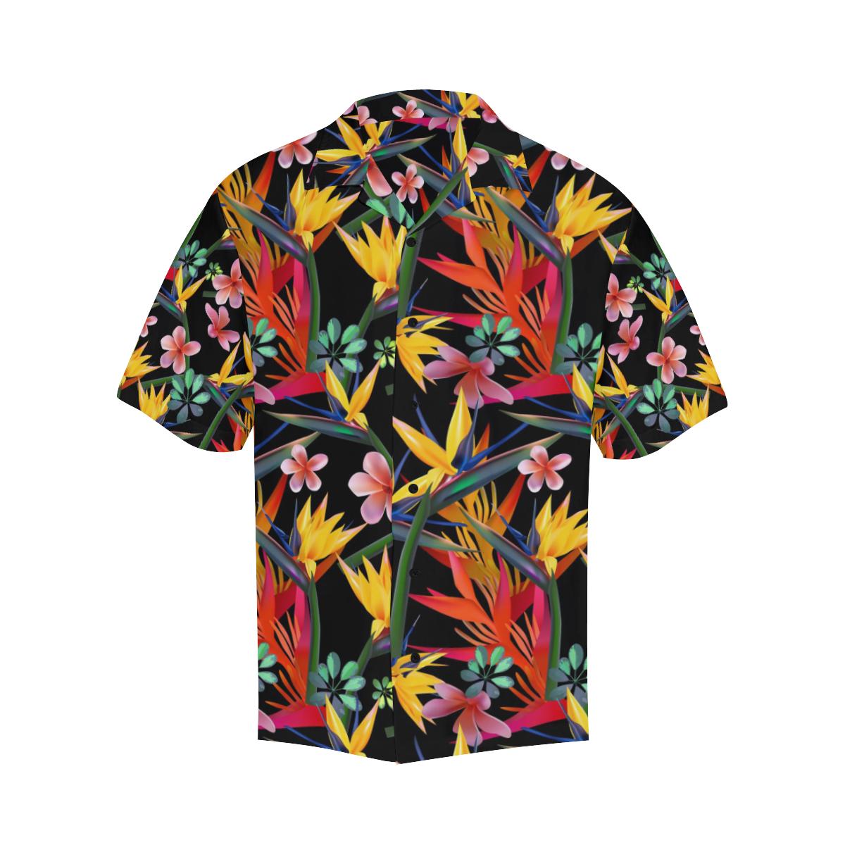 Tropical Flower Pattern Print Design TF015 Men Hawaiian Shirt-JorJune