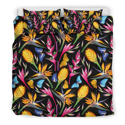 Tropical Flower Pattern Print Design TF016 Duvet Cover Bedding Set-JORJUNE.COM