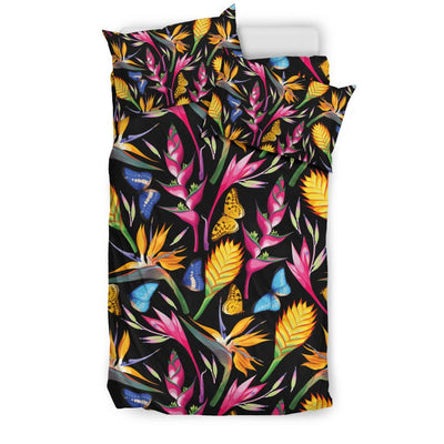 Tropical Flower Pattern Print Design TF016 Duvet Cover Bedding Set-JORJUNE.COM