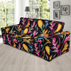 Tropical Flower Pattern Print Design TF016 Sofa Slipcover-JORJUNE.COM