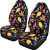 Tropical Flower Pattern Print Design TF016 Universal Fit Car Seat Covers-JorJune