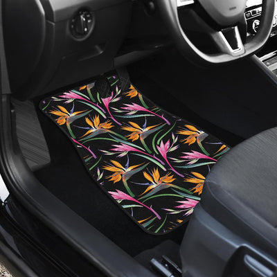 Tropical Flower Pattern Print Design TF017 Car Floor Mats-JORJUNE.COM