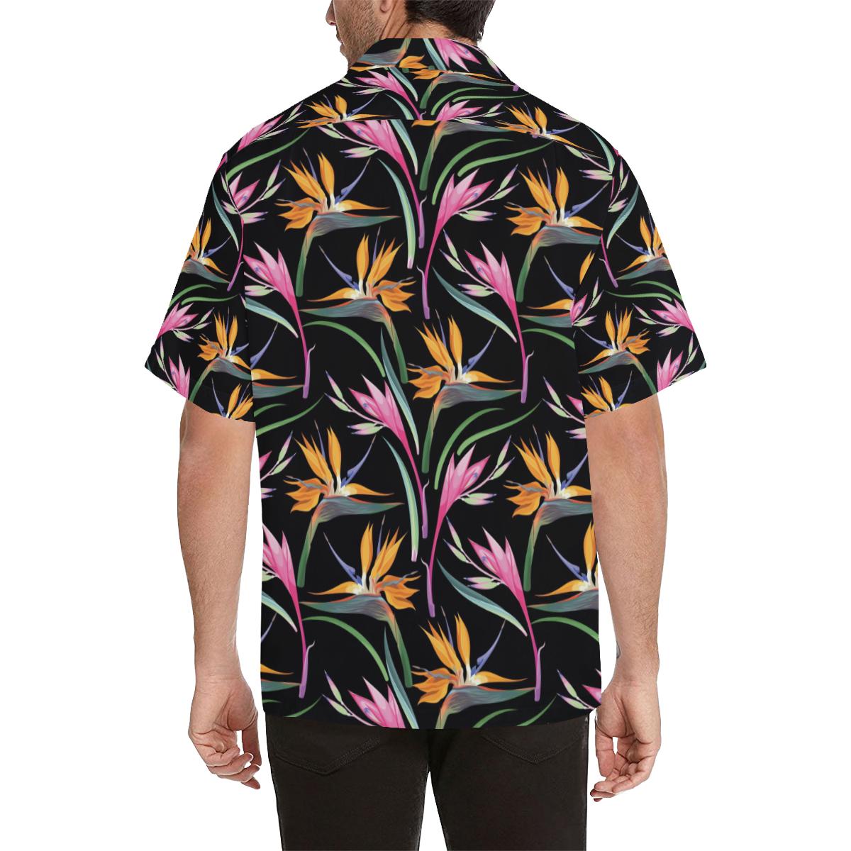 Tropical Flower Pattern Print Design TF017 Men Hawaiian Shirt-JorJune