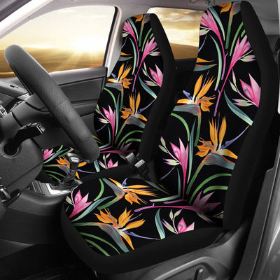 Tropical Flower Pattern Print Design TF017 Universal Fit Car Seat Covers-JorJune