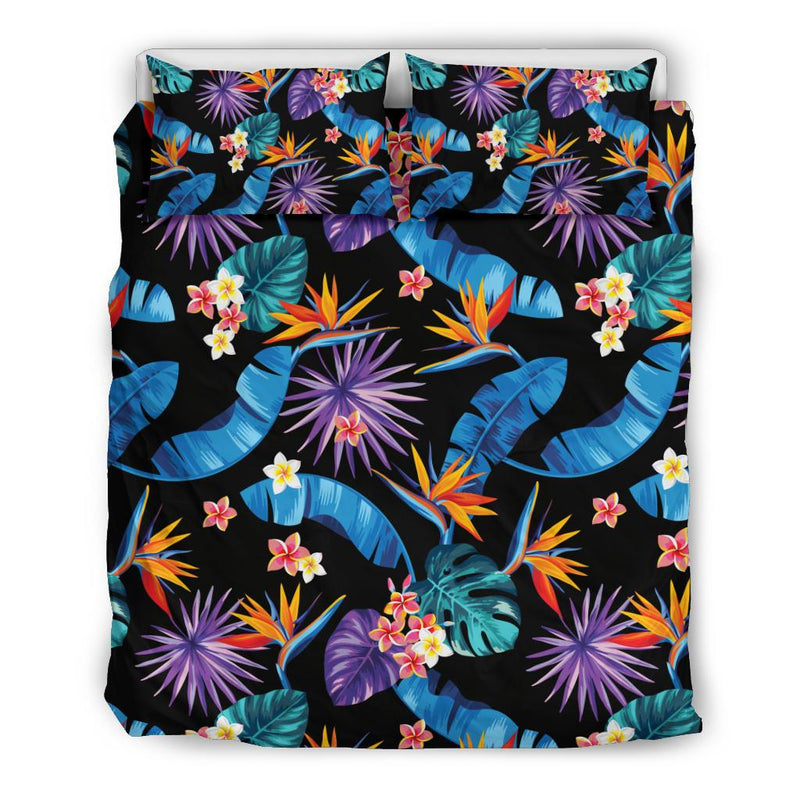 Tropical Flower Pattern Print Design TF018 Duvet Cover Bedding Set-JORJUNE.COM