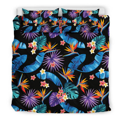 Tropical Flower Pattern Print Design TF018 Duvet Cover Bedding Set-JORJUNE.COM