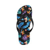 Tropical Flower Pattern Print Design TF018 Flip Flops-JorJune