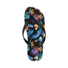 Tropical Flower Pattern Print Design TF018 Flip Flops-JorJune