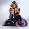 Tropical Flower Pattern Print Design TF018 Hooded Blanket-JORJUNE.COM