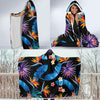 Tropical Flower Pattern Print Design TF018 Hooded Blanket-JORJUNE.COM