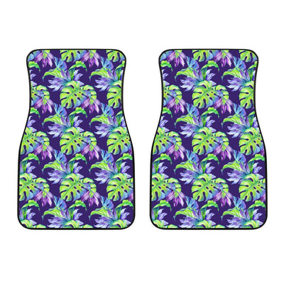 Tropical Flower Pattern Print Design TF019 Car Floor Mats-JORJUNE.COM