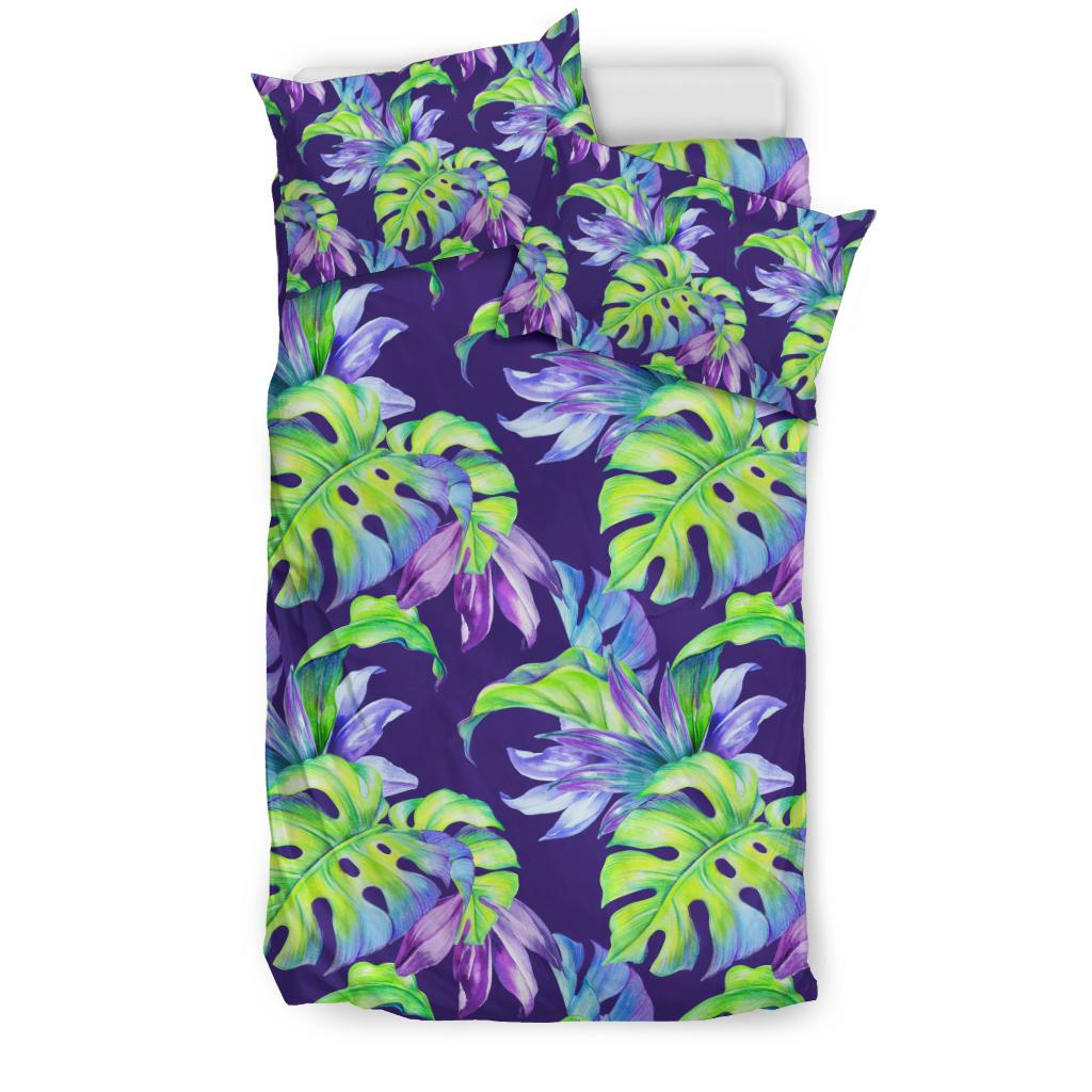 Tropical Flower Pattern Print Design TF019 Duvet Cover Bedding Set-JORJUNE.COM