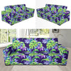 Tropical Flower Pattern Print Design TF019 Sofa Slipcover-JORJUNE.COM