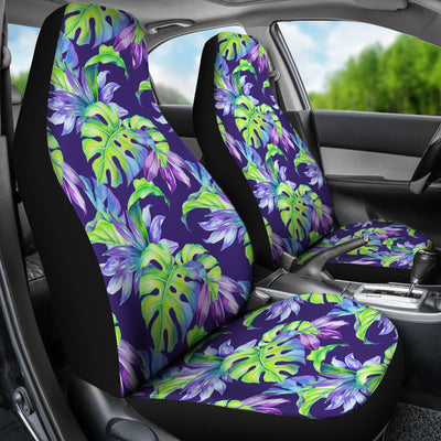 Tropical Flower Pattern Print Design TF019 Universal Fit Car Seat Covers-JorJune