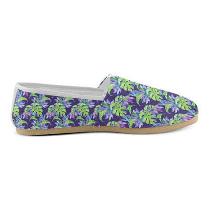 Tropical Flower Pattern Print Design TF019 Women Casual Shoes-JorJune.com