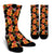 Tropical Flower Pattern Print Design TF02 Crew Socks-JORJUNE.COM