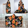 Tropical Flower Pattern Print Design TF02 Hooded Blanket-JORJUNE.COM