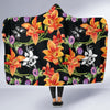 Tropical Flower Pattern Print Design TF02 Hooded Blanket-JORJUNE.COM