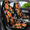 Tropical Flower Pattern Print Design TF02 Universal Fit Car Seat Covers-JorJune