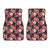 Tropical Flower Pattern Print Design TF020 Car Floor Mats-JORJUNE.COM